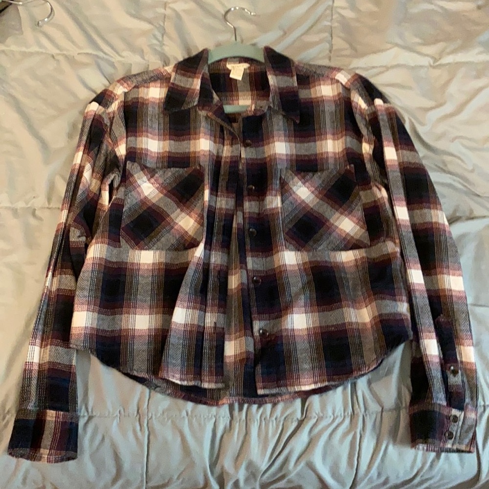 Cropped Flannel